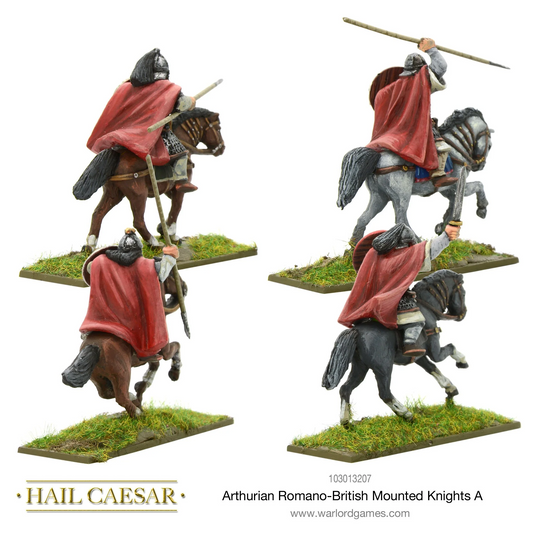 Arthurian Romano-British mounted knights A