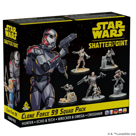 Clone Force 99 (Bad Batch Squad Pack): Star Wars Shatterpoint