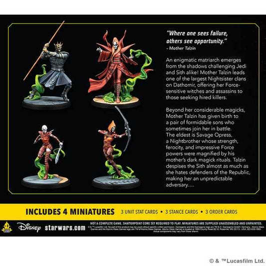Witches of Dathomir (Mother Talzin) Squad Pack: Star Wars Shatterpoint
