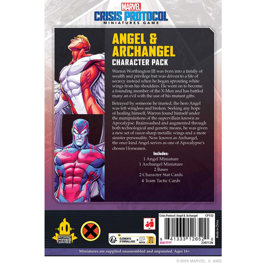 Angel & Archangel: Marvel Crisis Protocol
