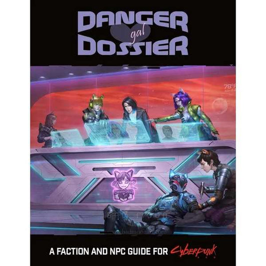 Danger Gal Dossier: Cyberpunk Red RPG
