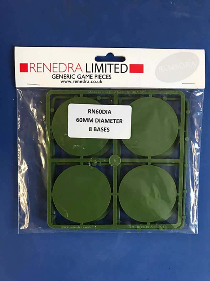 60mm Round Bases 8pk