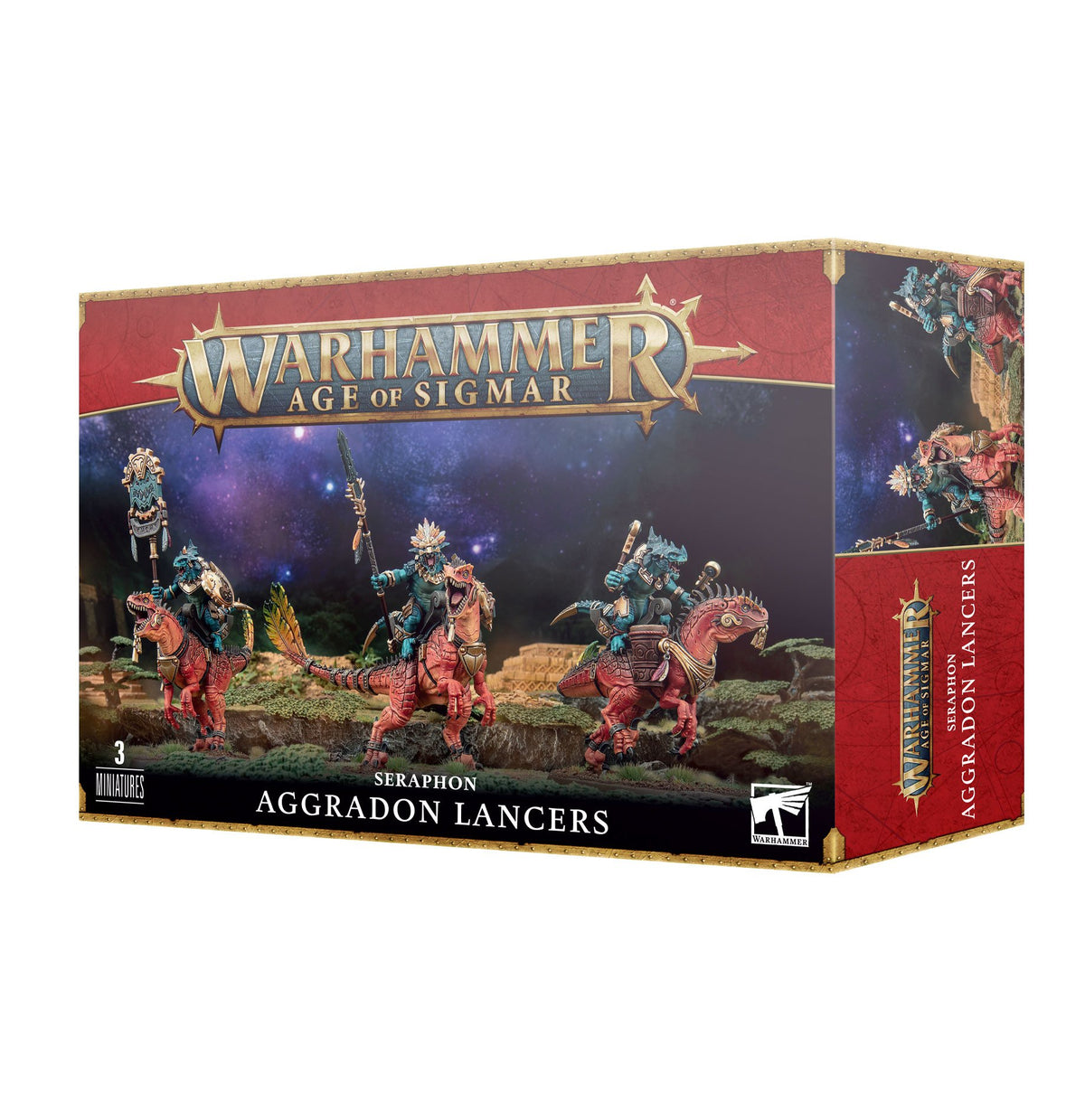 Aggradon Lancers: Seraphon - Age of Sigmar