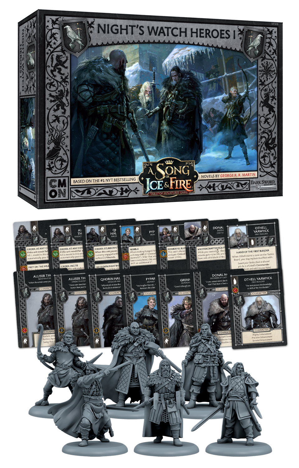 Night's Watch Heroes Box 1: A Song of Ice and Fire Miniatures