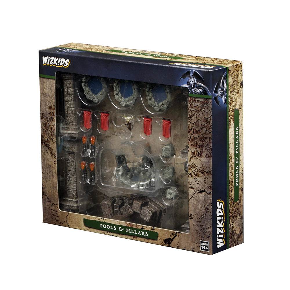 Fantasy Terrain: Painted Pools & Pillars