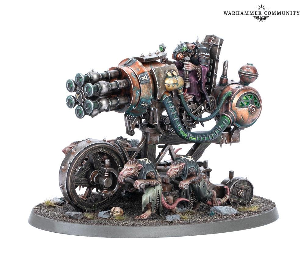 Ratling Warpblaster: Skaven