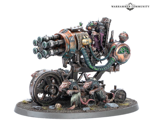 Ratling Warpblaster: Skaven