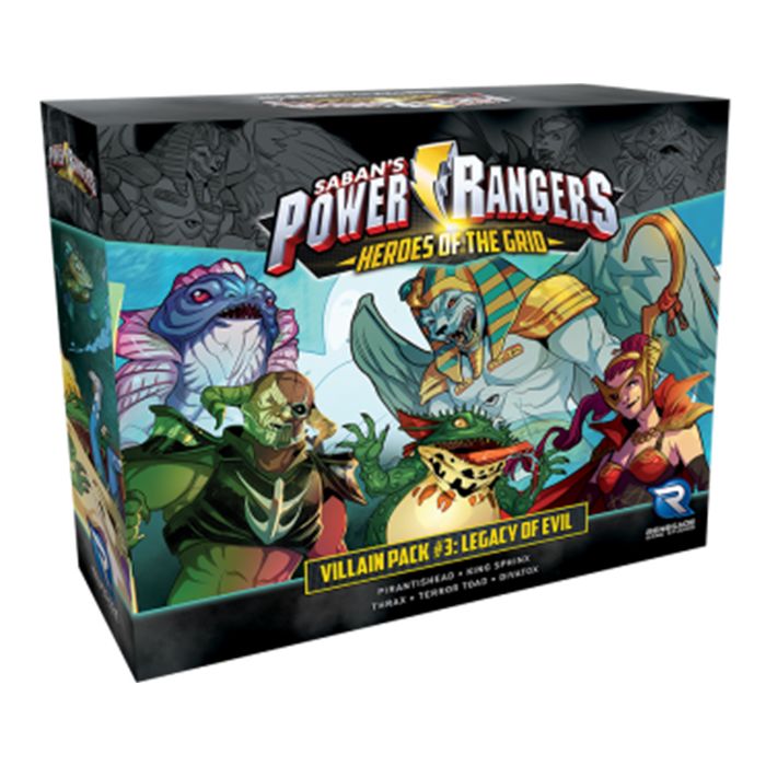 Villain Pack 3: Legacy of Evil - Power Rangers: Heroes of the Grid