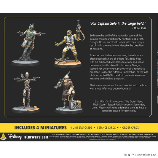 We Don’t Need Their Scum Squad Pack: Star Wars: Shatterpoint