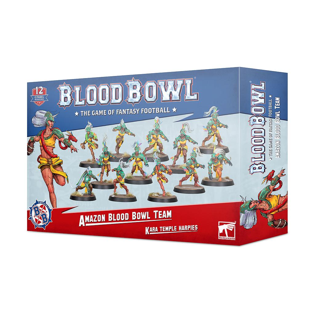 Amazon Team Kara Temple Harpies: Blood Bowl