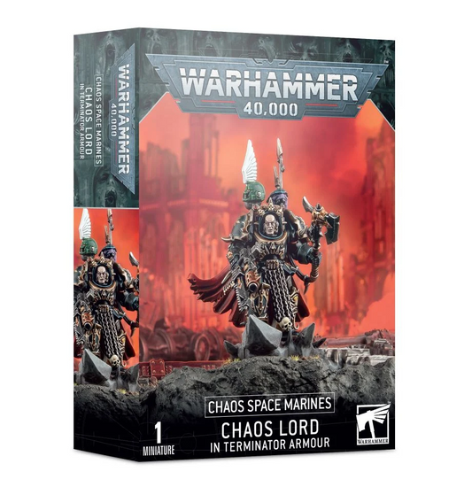 Chaos Lord In Terminator Armour: Chaos Space Marines