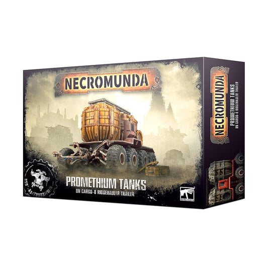 Promethium Tanks On Cargo-8 Trailer: Necromunda