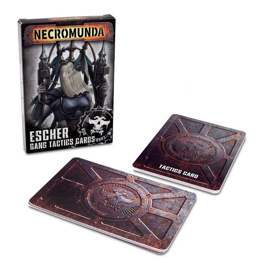 Escher Gang Tactics Cards: Necromunda (2nd Edition)