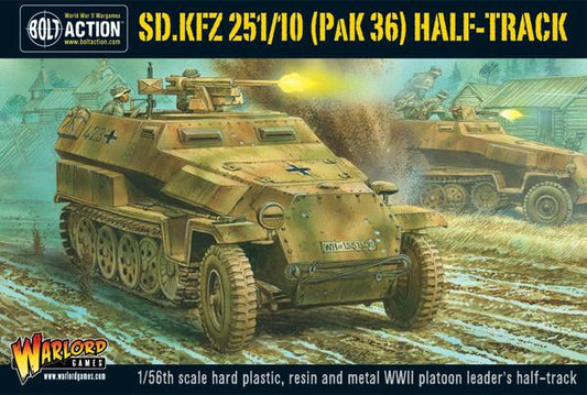 Sd.Kfz 251/10 Pak 36 Half-Track: Bolt Action