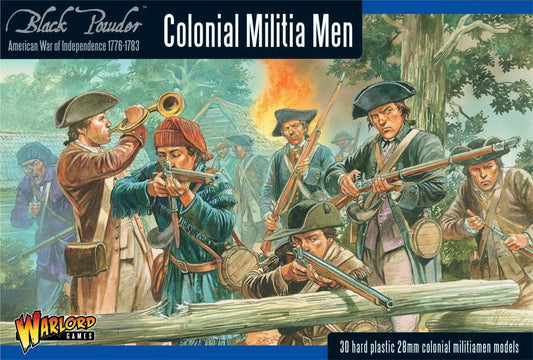 Colonial Militia Men: American War of Independence Black Powder
