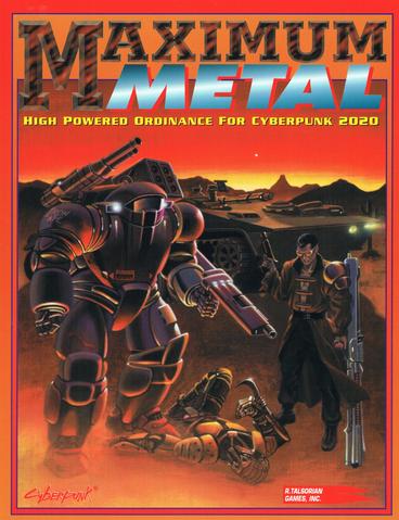 Maximum Metal: Cyberpunk 2020 RPG