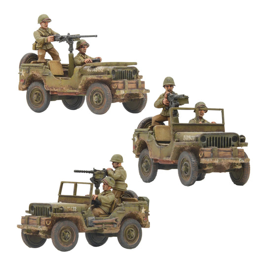 Go Everywhere! US Jeep Armoured Platoon
