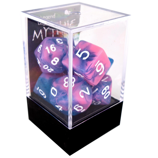 Poly Dice Set - Mythic Confection - Miami Vice, Boxed