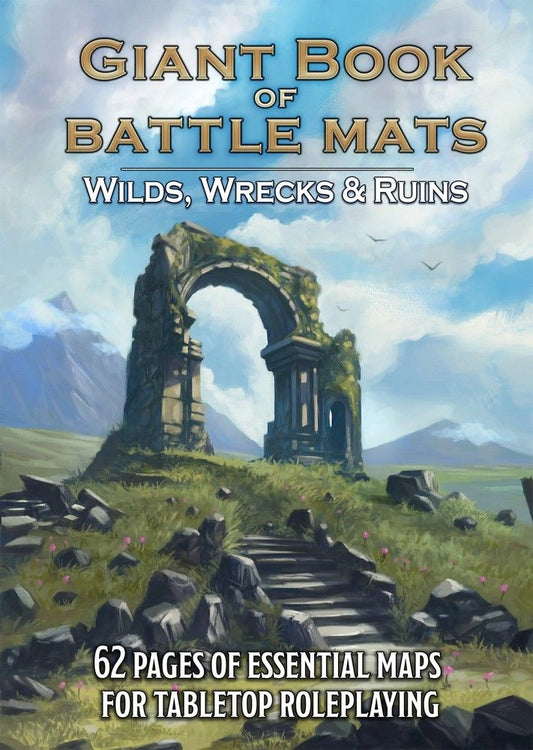 Wilds, Wrecks & Ruins: Giant Book of Battle Mats