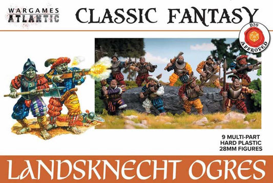 28mm Landsknecht Ogres Wargames Atlantic
