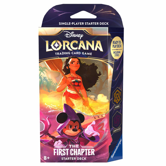 Lorcana The First Chapter Starter Deck - Amber and Amethyst