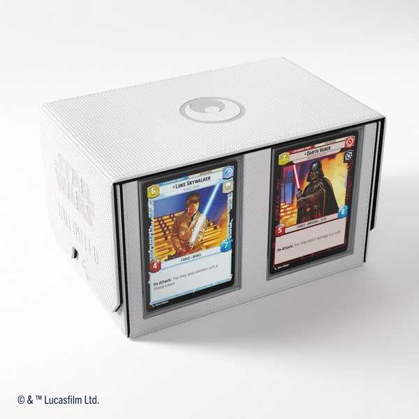 Gamegenic Star Wars: Unlimited Double Deck Pod - White/Black