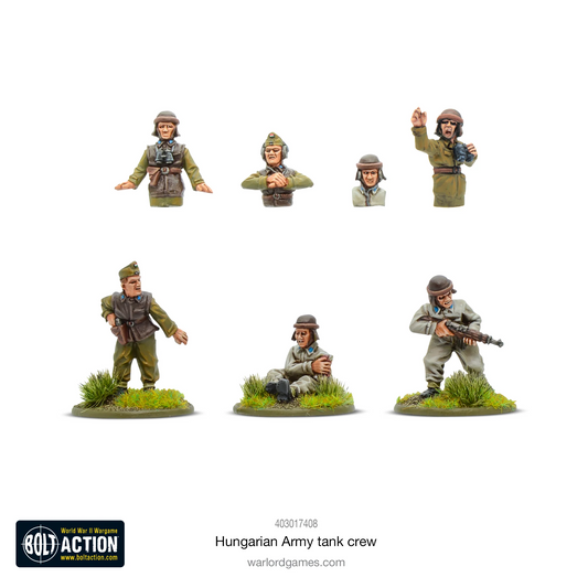 Hungarian Army Tank Crew: Bolt Action