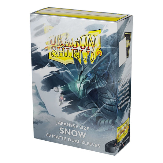 Dragon Shield – Japanese Size – Dual Matte Sleeve – Snow ‘Nirin’ (60)