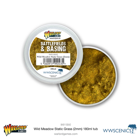 Battlefields & Basing: Wild Meadow 2mm Static Grass (18...
