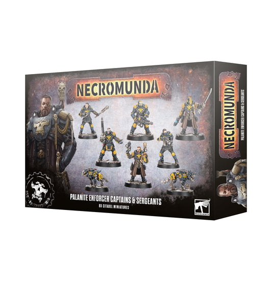 Palanite Enforcer Captains & Sergeants: Necromunda