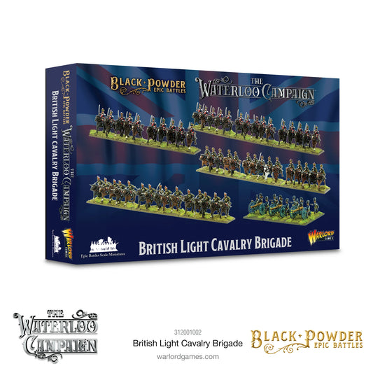 British Light Cavalry Brigade:  Black Powder Epic Battles: Waterloo