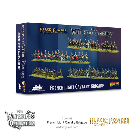 French Light Cavalry Brigade: Black Powder Epic Battles: Waterloo