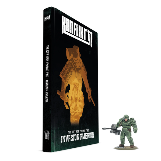 Invasion Amerika Hardback with Free Mini: Konflikt '47