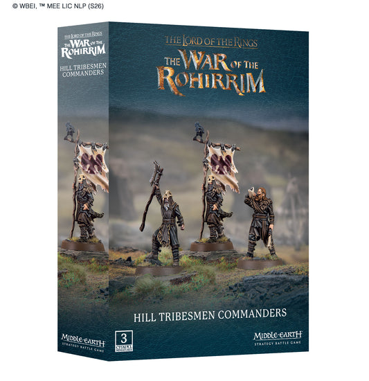 Hill Tribesmen Commanders: Middle-Earth Strategy Battle Game