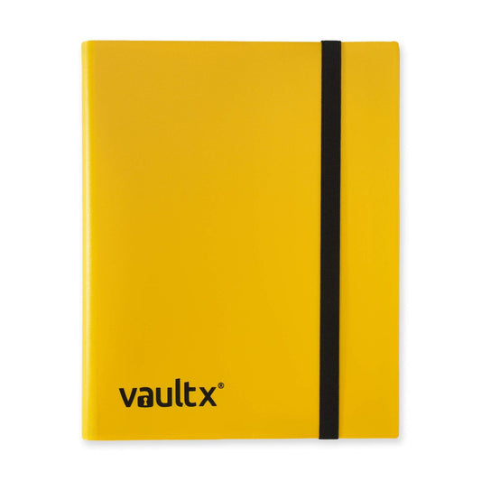Yellow 9-Pocket Strap Binder