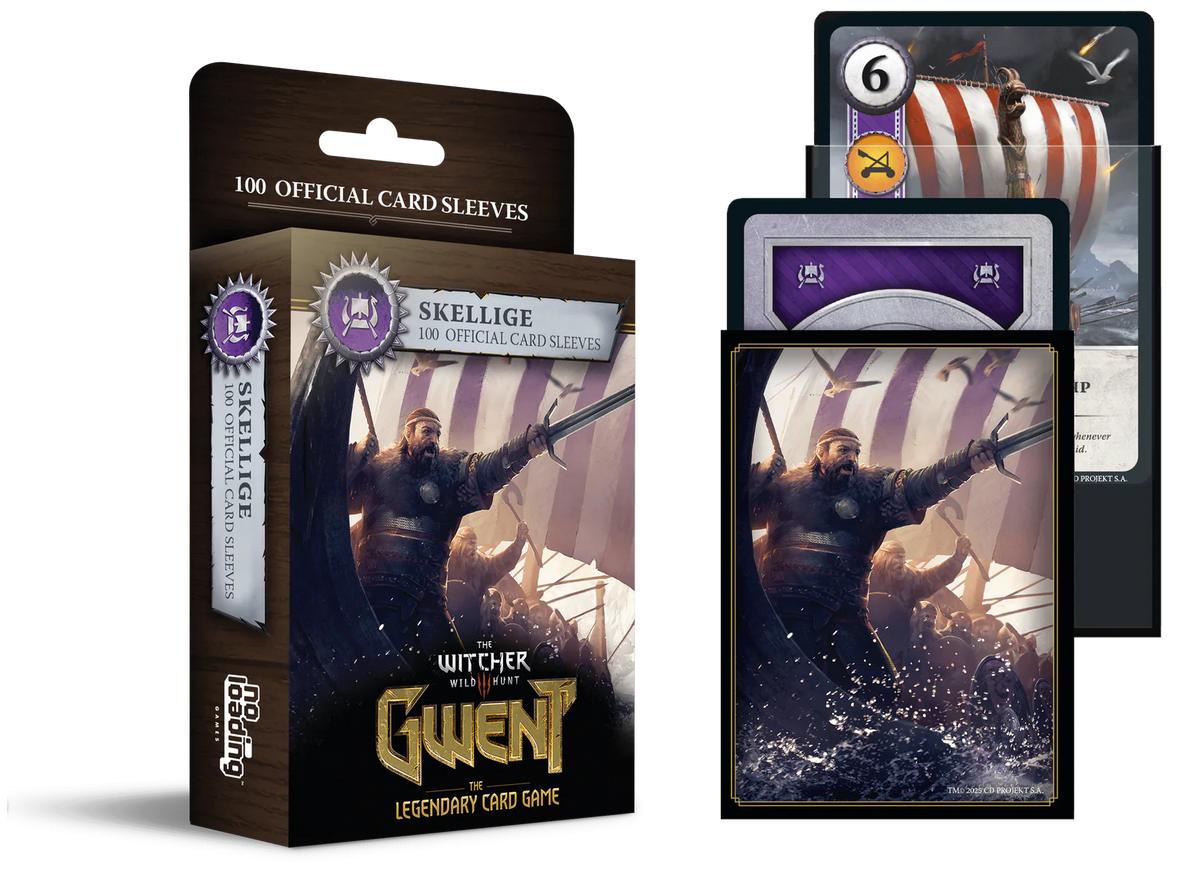 Gwent 100 Art Sleeves: Skellige