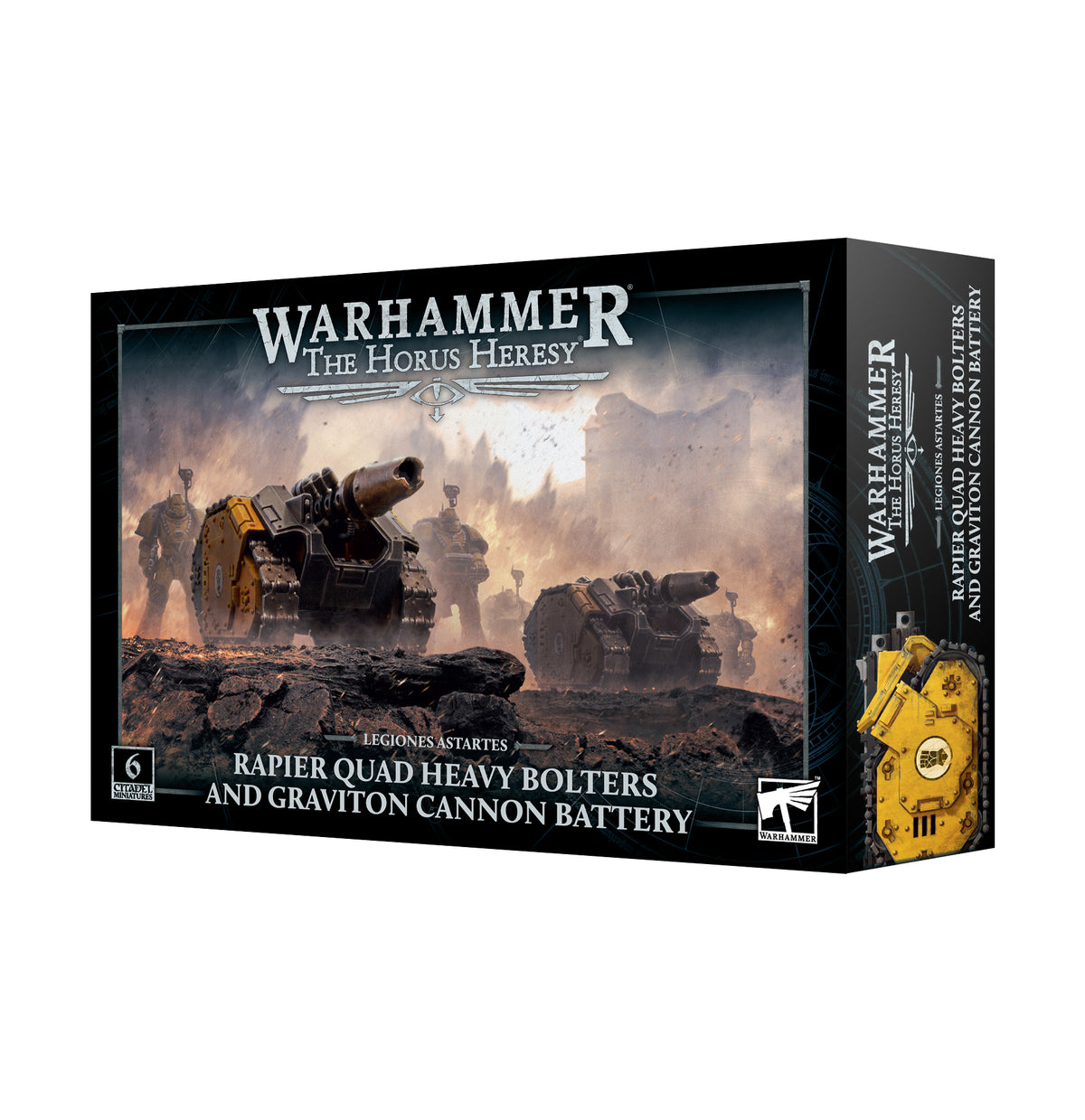 Rapier Quad Heavy Bolters: Legiones Astartes