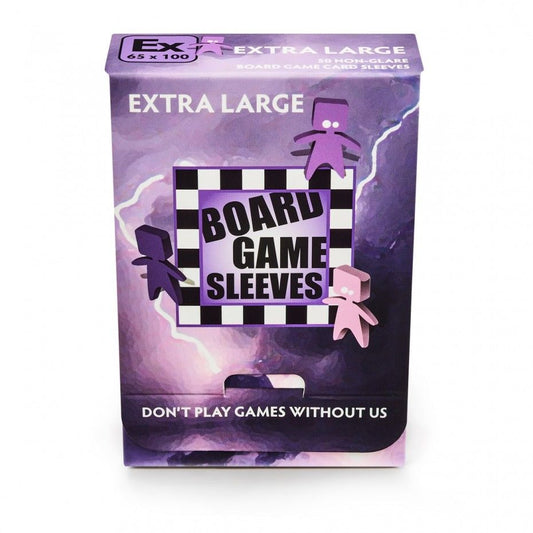 Board Game Sleeves - Extra Large 65 x 100mm Non-Glare (50)