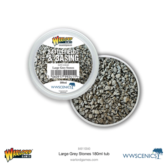 Battlefields & Basing: Large Grey Stones