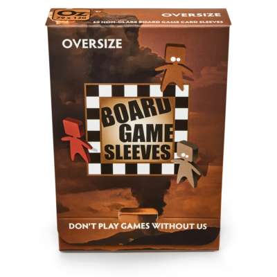 Board Game Sleeves - Oversize 82 x 124mm Non-glare 50ct