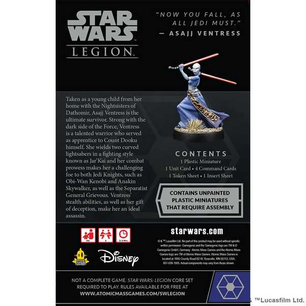 Assajj Ventress Operative Expansion: Star Wars Legion