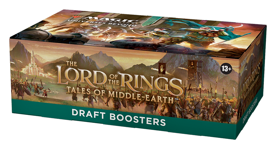 Lord of the Rings: Tales of Middle-Earth Set Booster Box: Magic the Gathering