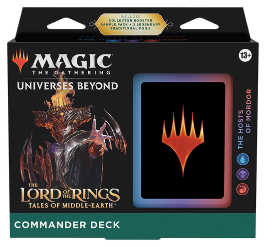 The Hosts of Mordor: Lord of the Rings: Tales of Middle-Earth Commander Deck: Magic the Gathering