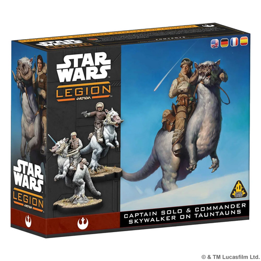 Captain Solo & Commander Skywalker on Tauntuns - Star Wars: Legion
