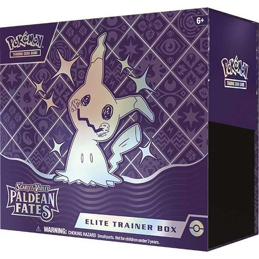 Paldean Fates Elite Trainer Box: Pokemon TCG Scarlet & Violet 4.5