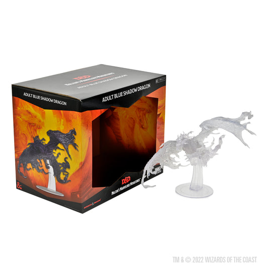 Adult Blue Shadow Dragon: D&D Nolzur's Marvelous Unpainted Miniatures