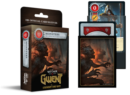 Gwent 100 Art Sleeves: Monsters