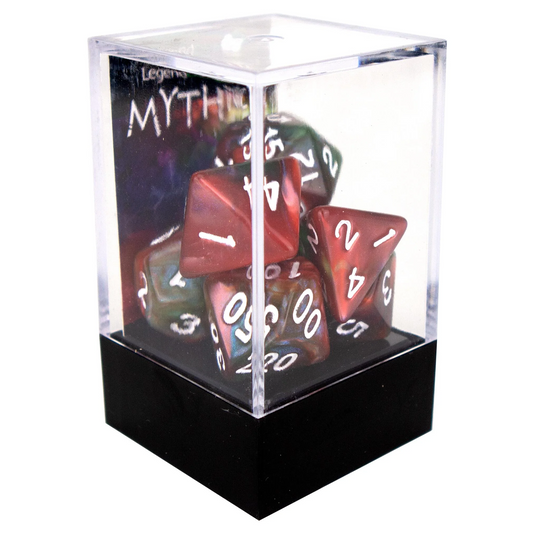 Poly Dice Set - Mythic - Rose Way, Boxed