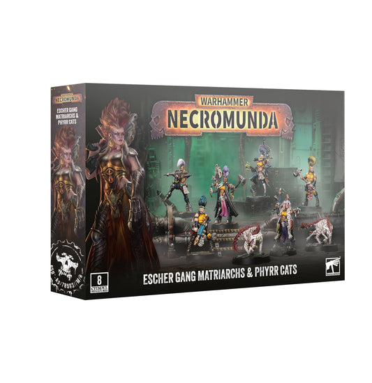 Escher Gang Matriarchs & Phyrr Cats: Necromunda