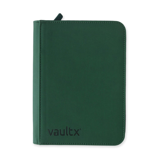 Zip Binder 4-Pocket - Forest Green